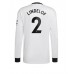 Cheap Manchester United Victor Lindelof #2 Away Football Shirt 2022-23 Long Sleeve